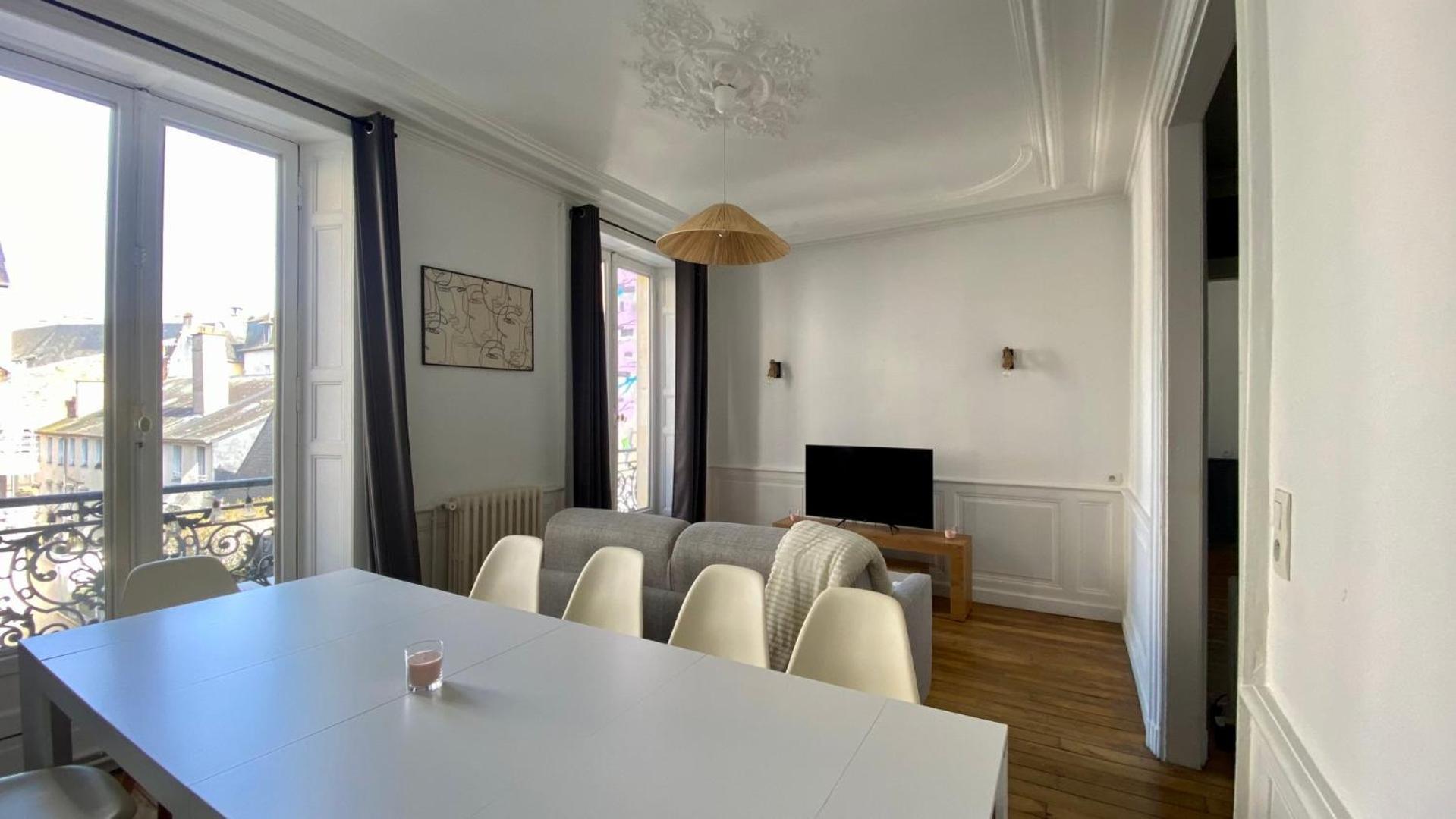 Spacieux Pour 10 Personnes Au Coeur De Rennes Ngoại thất bức ảnh
